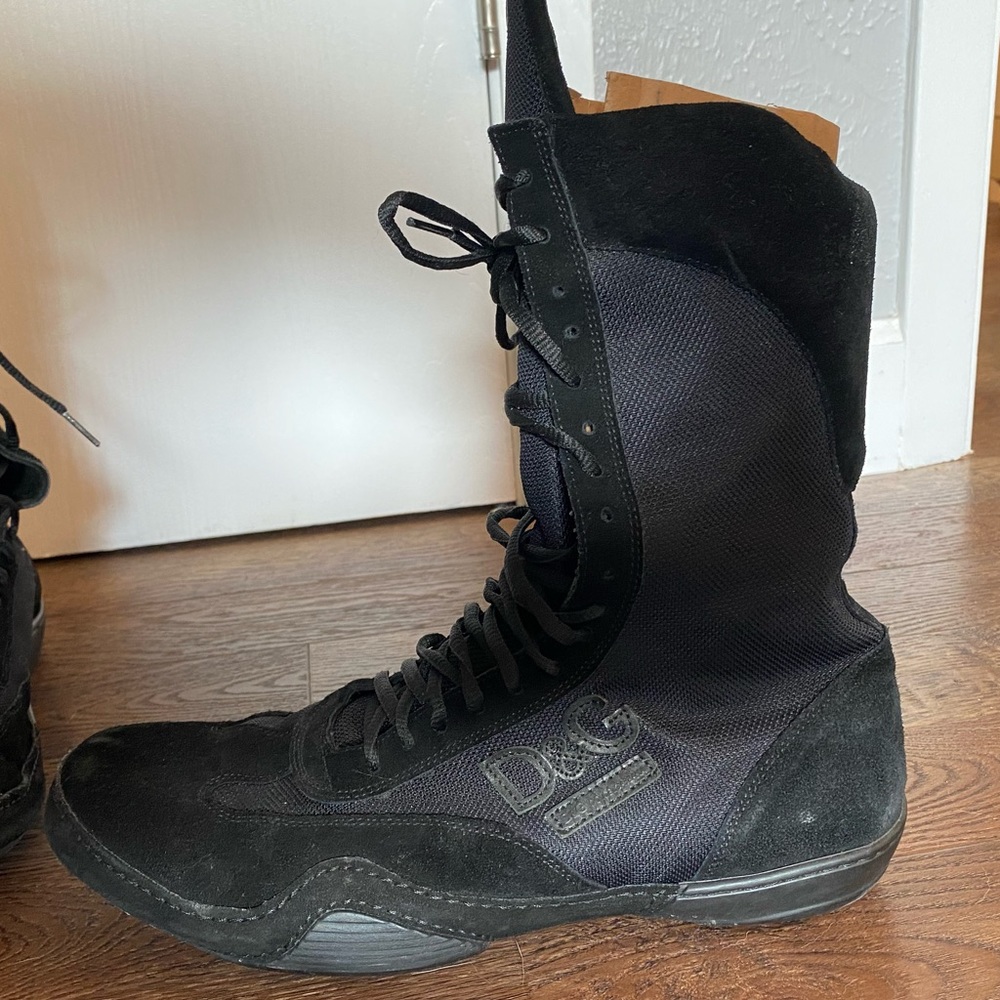 Men’s Runway Dolce & Gabbana “Wrestling” Boots